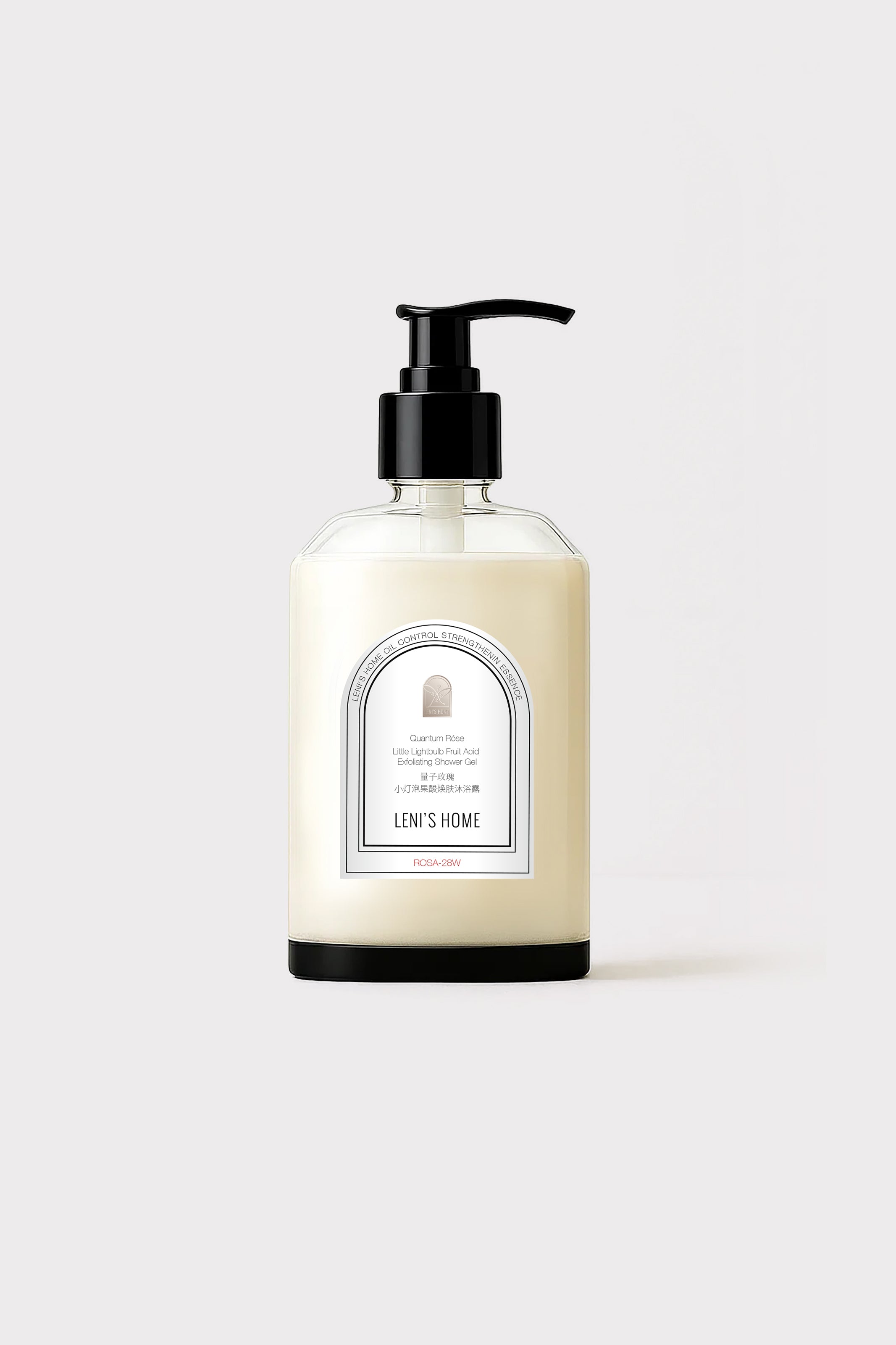 LENI'S HOME | Quantum Róse Little Lightbulb Fruit Acid Exfoliating Shower Gel