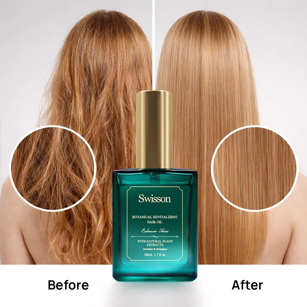 SWISSON Revitalizing Hair Care Oil - front view