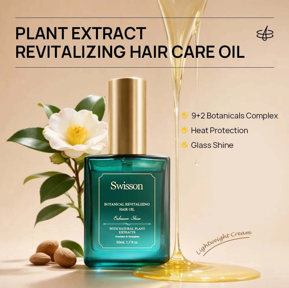 SWISSON Hair Care Oil - key benefits