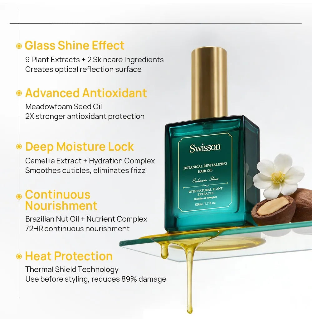 SWISSON Hair Care Oil - heat protection