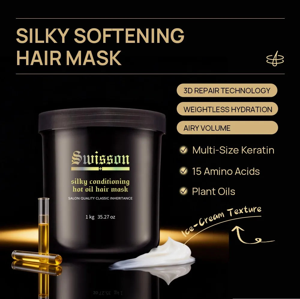 SWISSON Silky Conditioning Hot Oil Hair Mask